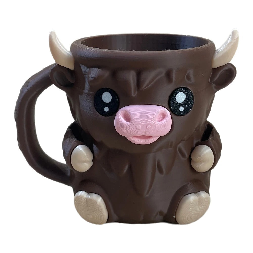 Highland Cow Ice Cream Holder™